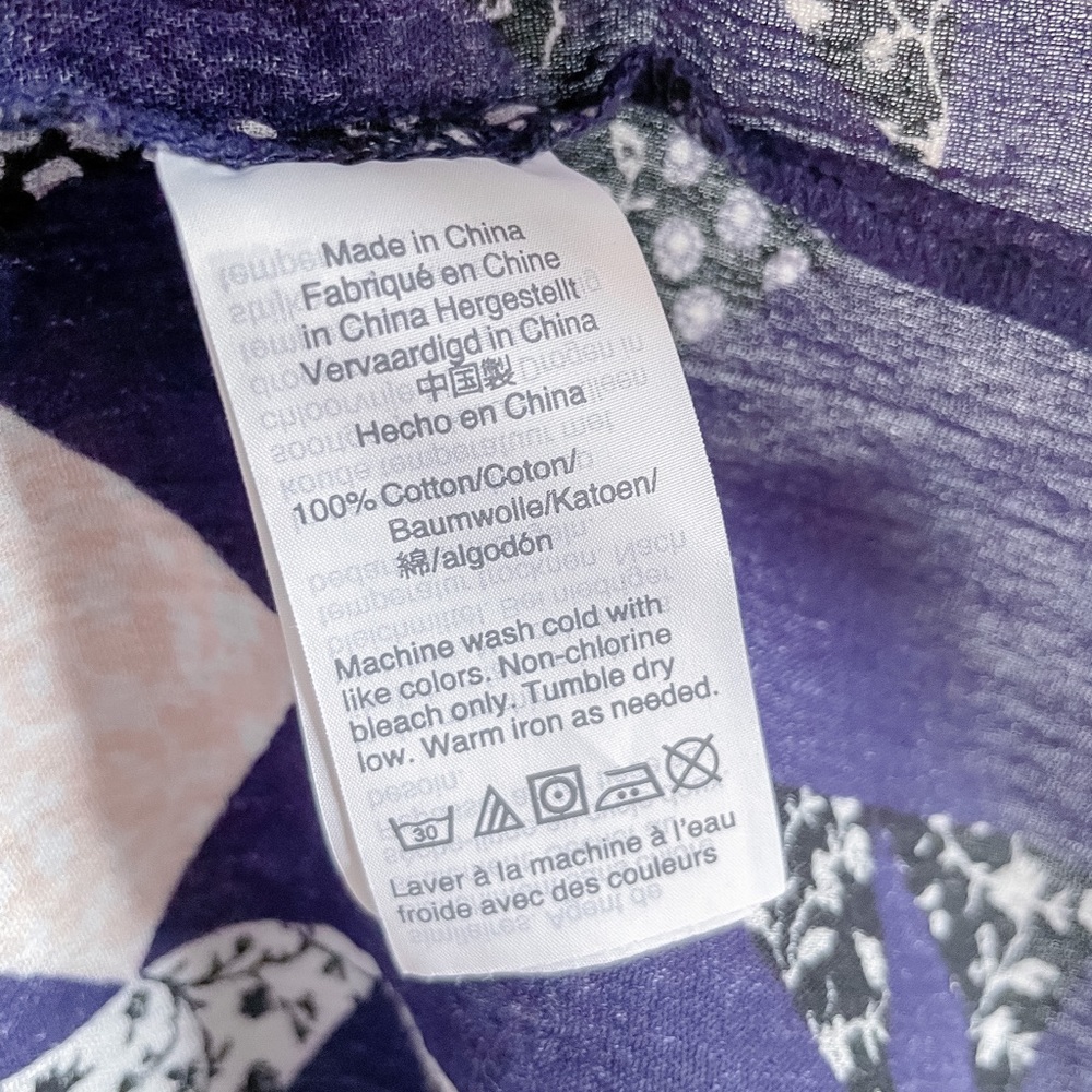 Madewell Patchwork Smocked Top - image 7